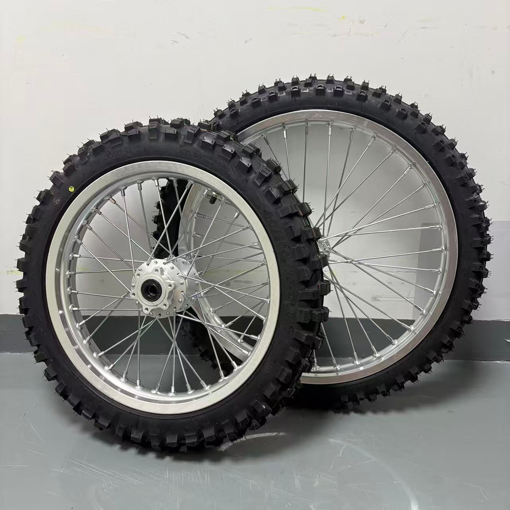 19-inch / 16-inch Dirt Wheel & Tire Set for Surron LBX & Talaria