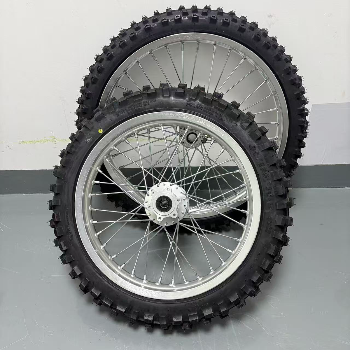 19-inch / 16-inch Dirt Wheel & Tire Set for Surron LBX & Talaria