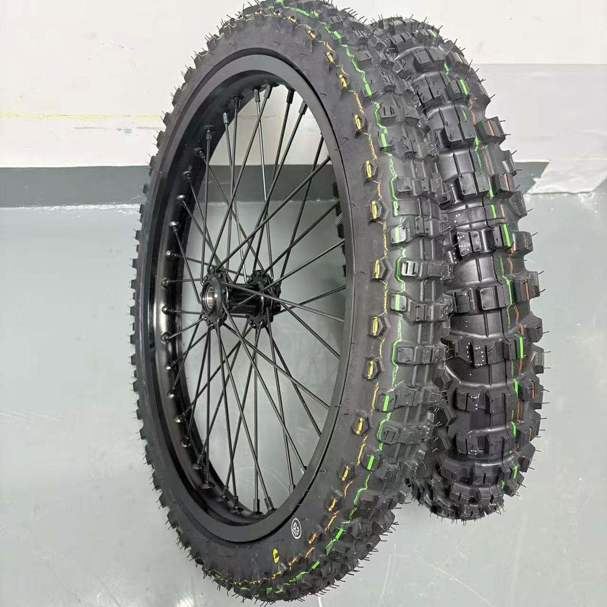 19-inch / 16-inch Dirt Wheel & Tire Set for Surron LBX & Talaria