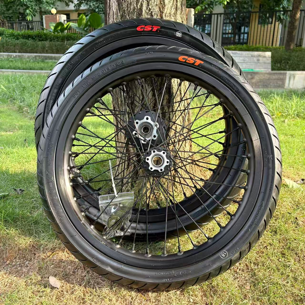 17-inch Supermoto Wheel & Tire Set for Surron LBX & Talaria