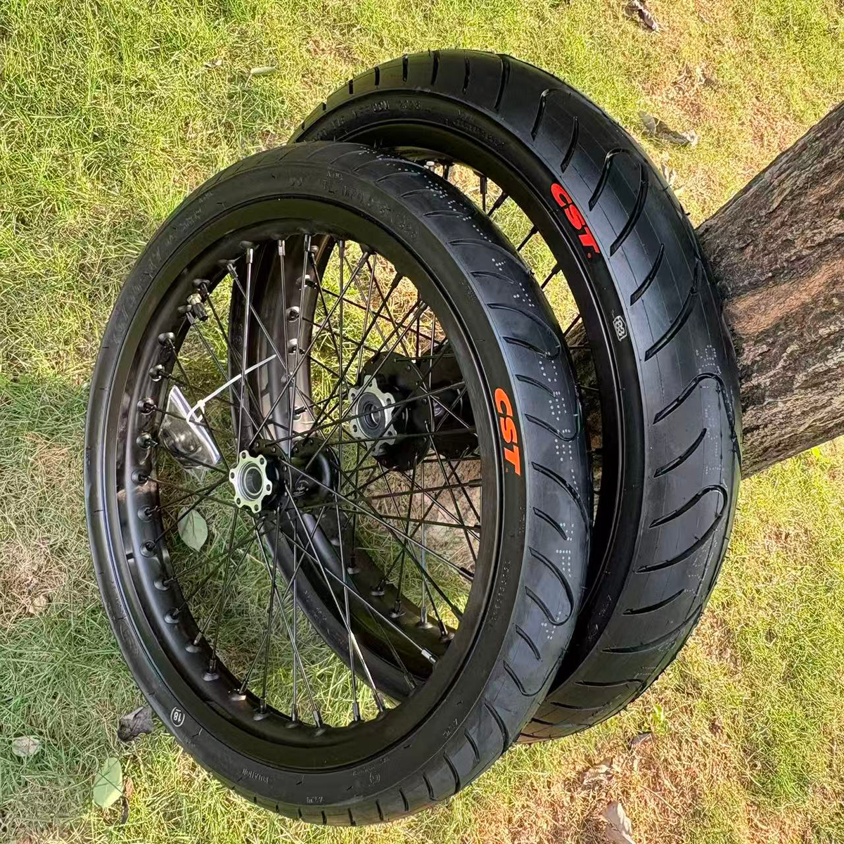 17-inch Supermoto Wheel & Tire Set for Surron LBX & Talaria