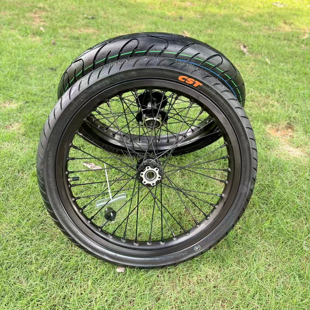 17-inch Supermoto Wheel & Tire Set for Surron LBX & Talaria