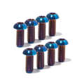 Grade 5 Titanium Bolt Kit for Heybike Villain — Burnt Blue