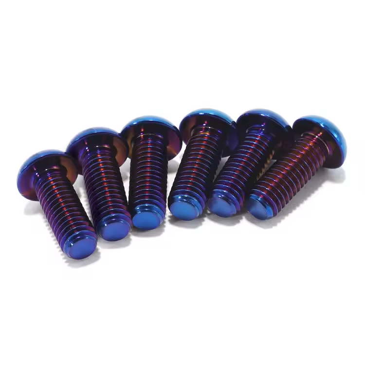 Grade 5 Titanium Bolt Kit for Tuttio Soleil 01 — Burnt Blue